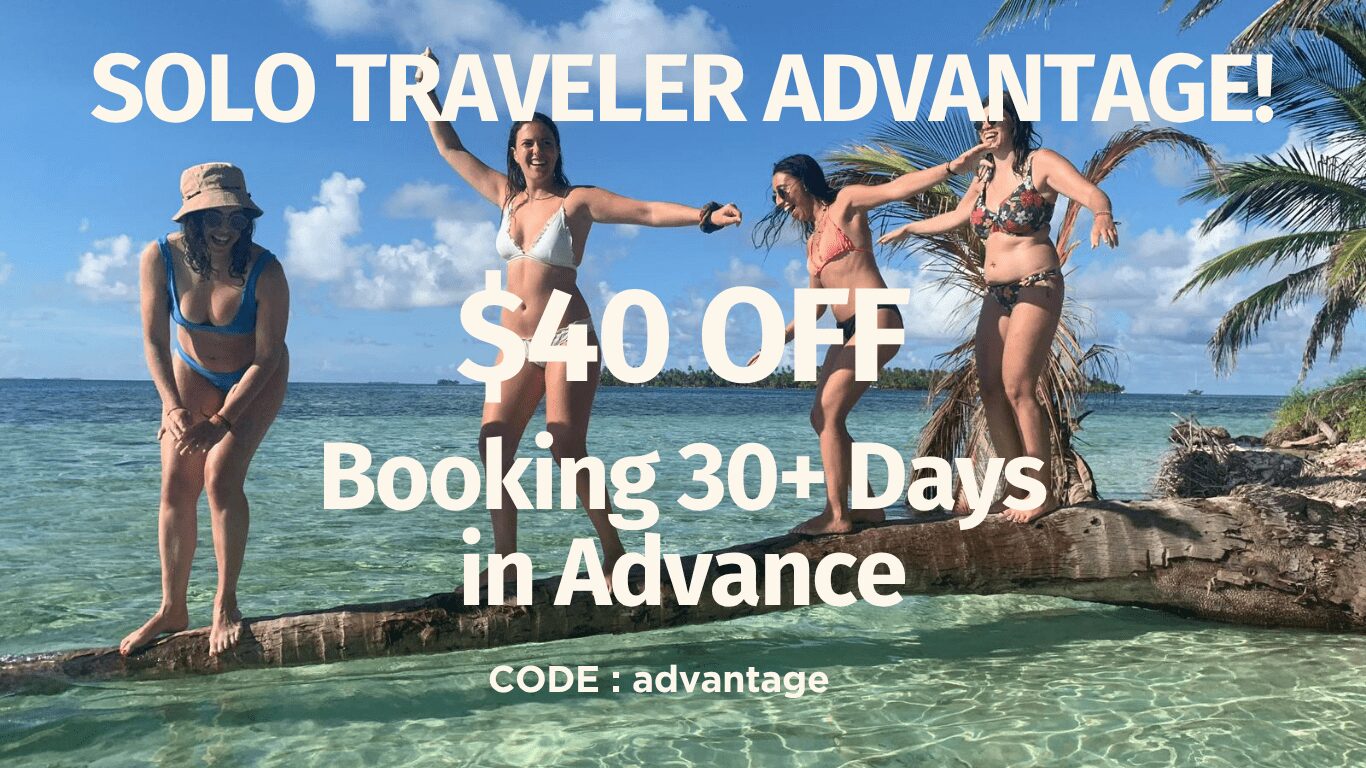 Solo Traveler Advantage, $40 off booking 30+ days in advance